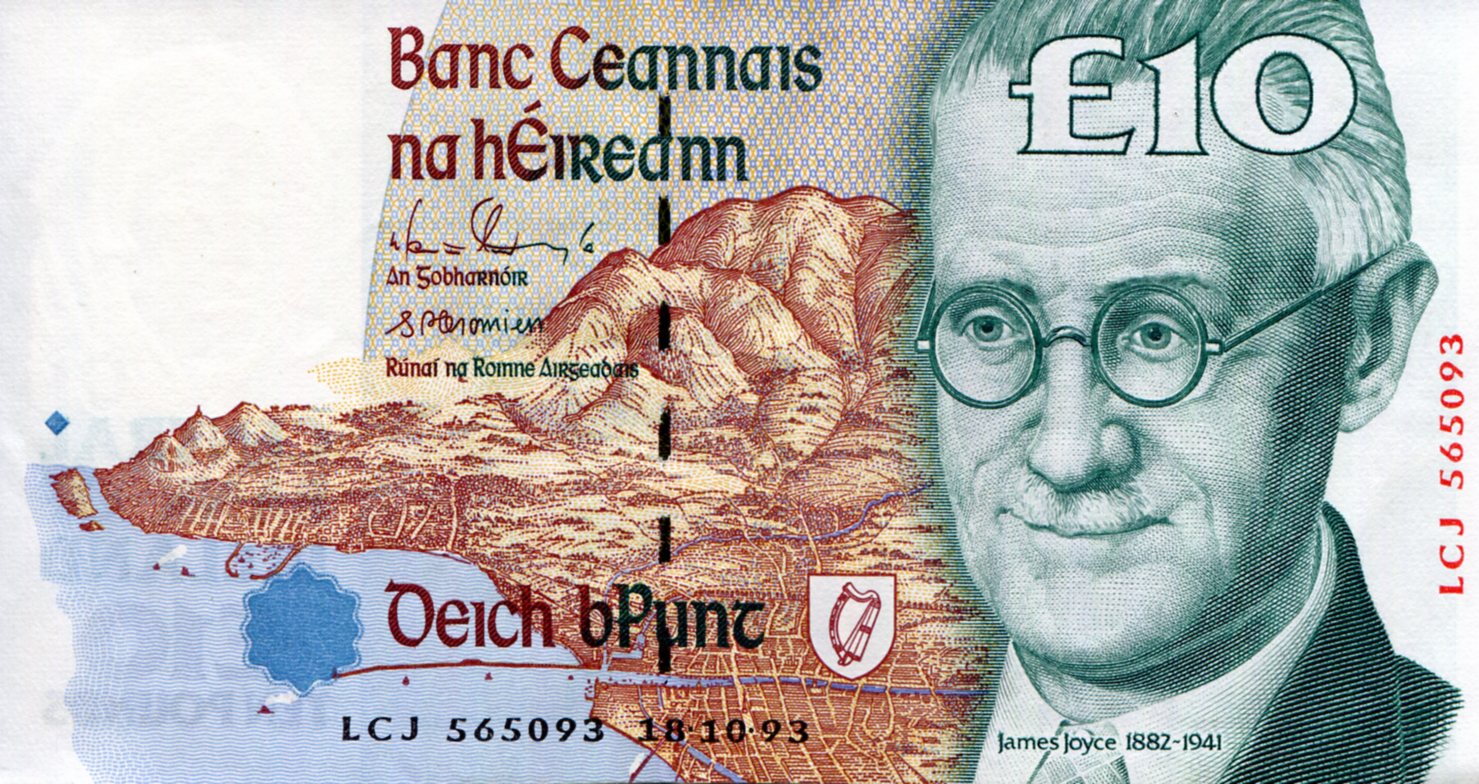 Ireland (Eire) 10 Pounds (Punt) aUNC pick #: 76a