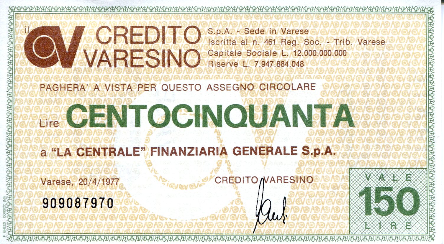 Italy (Emergency Issue) 150 Lire aUNC pick #: be7970