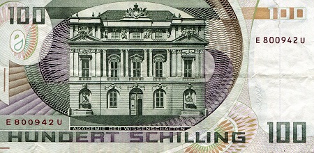 Austria 100 Shillings VF/F (See large scan) pick #: 150a