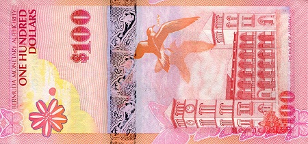 Bermuda  100 Dollars UNC pick #: 62a