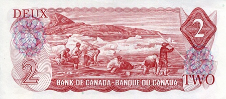 Canada 2 Dollar UNC pick #: 86a