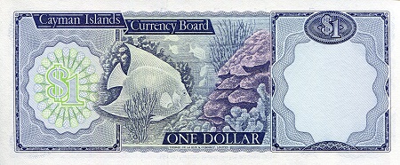 Cayman Islands 1 Dollar UNC pick #: 5b