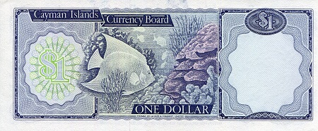 Cayman Islands 1 Dollar UNC pick #: 5b