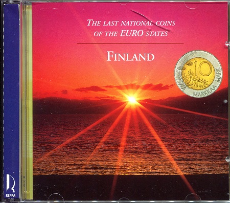 Finland 10 - 10 Pennia-Markkaa Coins - Gem (CD Case has small crack on front) Coin