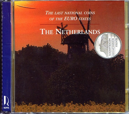 Netherlands 5 - 5 Cents - Guilders Coins - Gem (CD Case crack & missing part LH e Coin