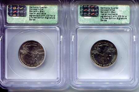 USA - Current Issues 50 Cents ICG Grade MS66 Coin