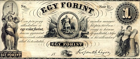 Hungary 1 - 2 - 5 Forint VG (see large scans) pick #: S141 - S142 - S143