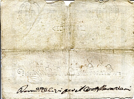 Italy  25, 40, 50, or 60 ? Bajocchi Poor (See Large scan - holes) pick #: S526, 527, 528 or 529 ?