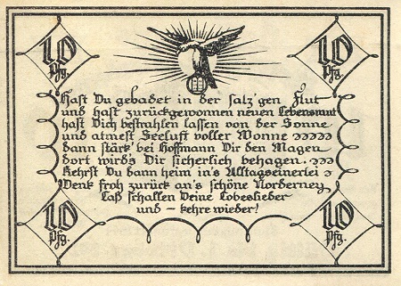 Germany - Notgeld 10 Pfennig aUNC pick #: NP