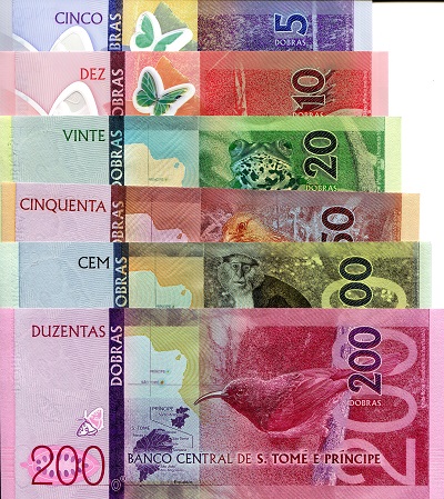 Sao Tome (Saint Thomas & Prince) 5 - 200 Dobras UNC pick #: New