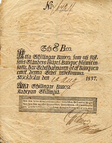 Sweden UK UK Pick Number: A100b Poor (see large scan) Banknote