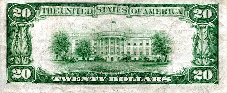 USA - Current Issues 20 Dollars F (See large scan) pick #: 397 (?)