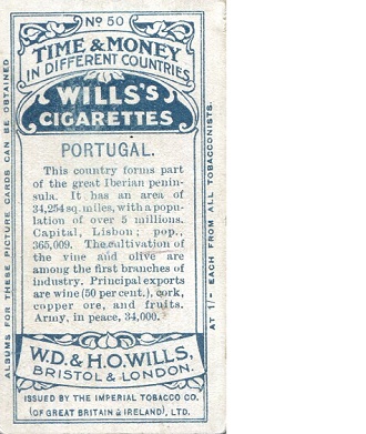 Wills Cigarette Card