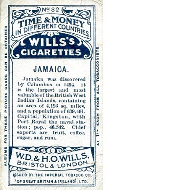 Wills Cigarette Card