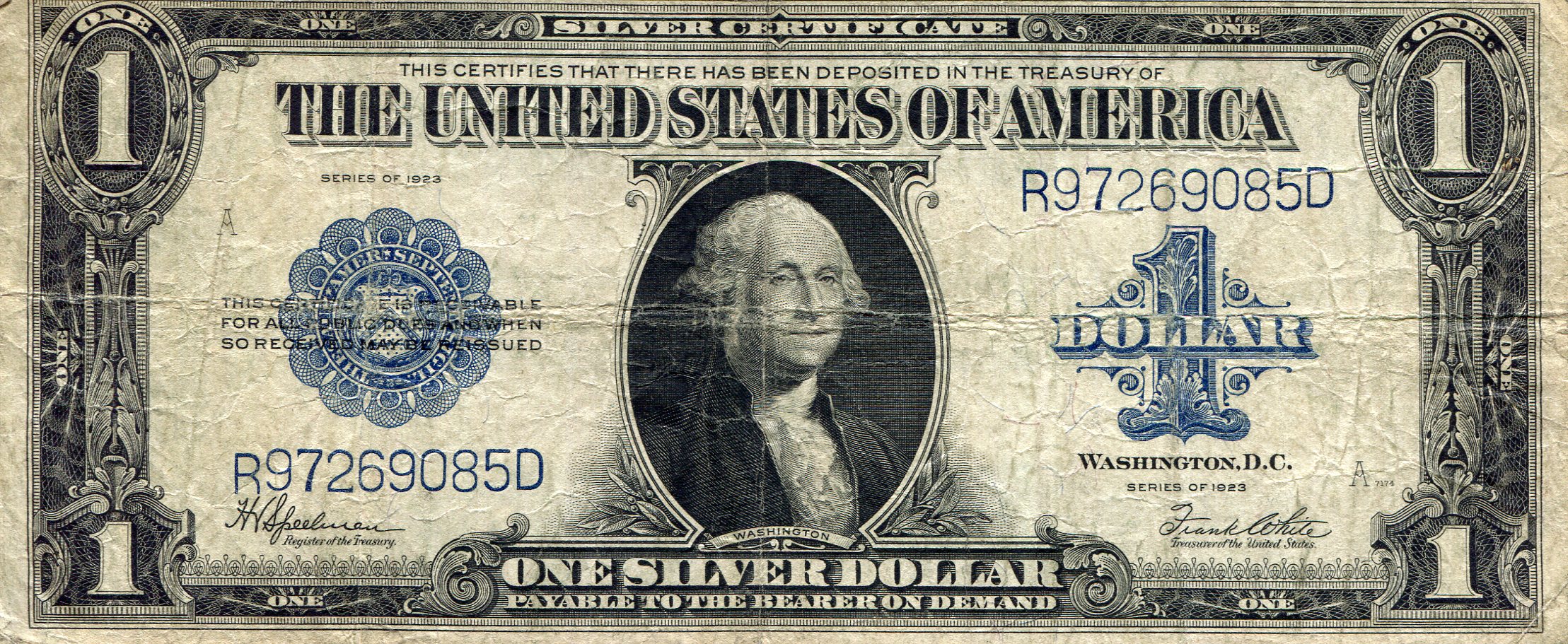 USA - Current Issues 1 Dollar G/Poor (see large scan) pick #: 237?