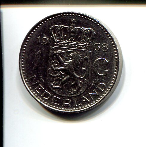 Netherlands 1 Gulden See Scan