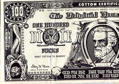 USA - Memorabilia & Miscellaneous items 100 Dixie Bucks Pick Number: NP Not Graded (see other info.) Banknote