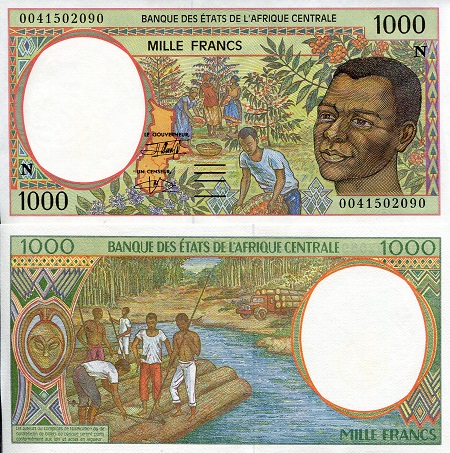 Equatorial Guinea Francs banknotes
