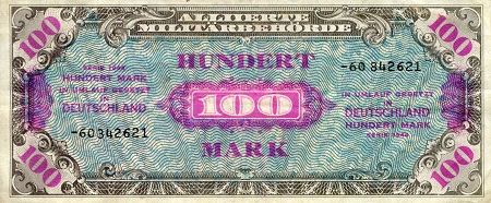 Germany 100 Marks Pick Number: 197d VG Banknote