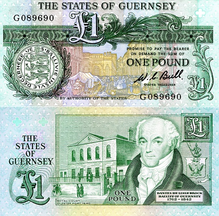Guernsey Pound banknotes