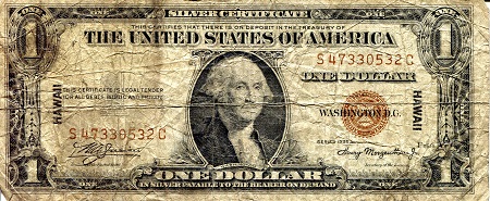 Hawaii Dollar banknotes
