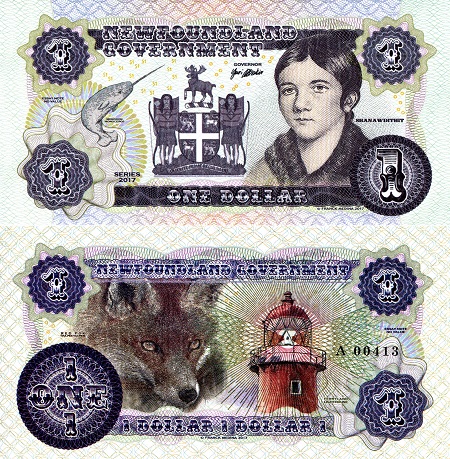 Newfoundland Dollar fun notes