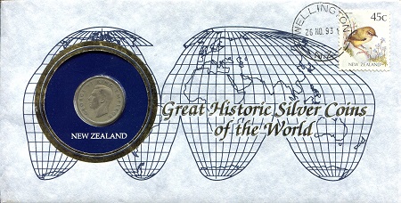 New Zealand 1 Shilling Good