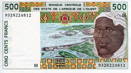 Niger 500 Francs Pick Number: 610Hc aUNC (see large scan) Banknote
