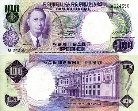 Philippines Piso and Pesos banknotes