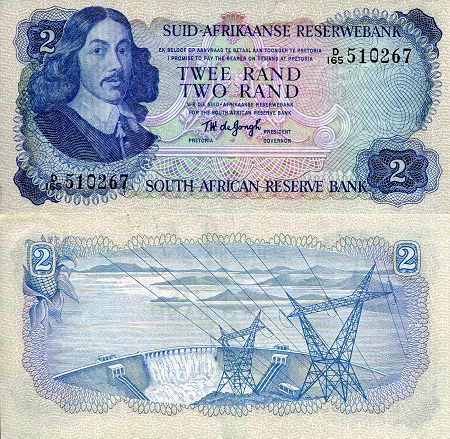 South Africa Rand banknotes