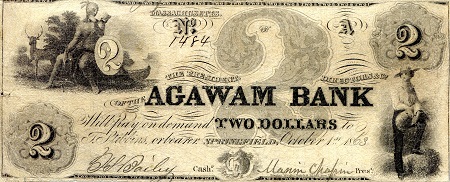 USA - Local Currency and Scrip 2 Dollars Pick Number: NP See Scan (ungraded) Banknote
